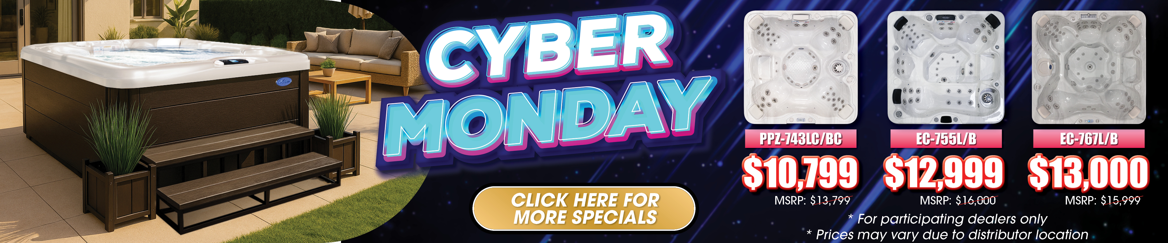 Calspas hot tub being used in a family setting - Renton