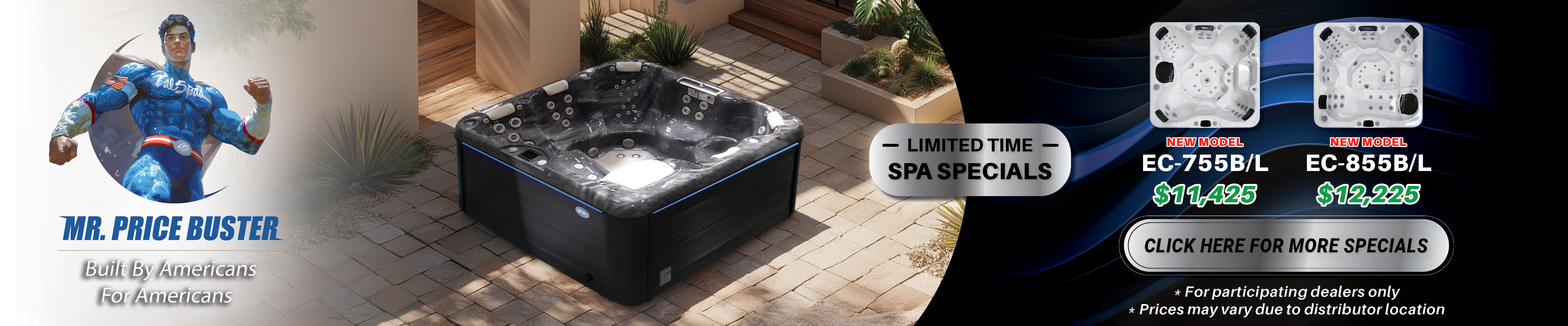 Calspas hot tub being used in a family setting - Renton
